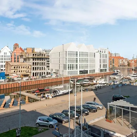 Apartment Waterlane Riverside - Spa, Pool, Gym & Parking By Downtown Gdansk