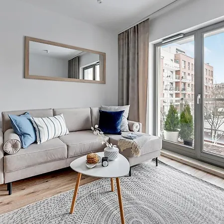 Waterlane Riverside - Spa, Pool, Gym & Parking By Downtown Gdansk