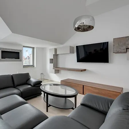 Waterlane Riverside - Spa, Pool, Gym & Parking By Downtown Apartment Gdansk