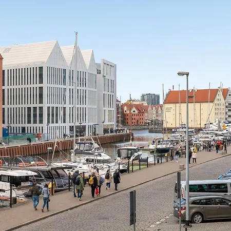 Waterlane Riverside - Spa, Pool, Gym & Parking By Downtown Apartment Gdansk