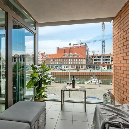 Waterlane Riverside - Spa, Pool, Gym & Parking By Downtown Gdansk